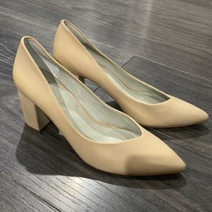 Nude Pointy Heels 👠